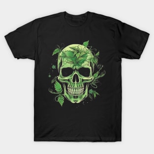 Cannabis Sugar Skull T-Shirt